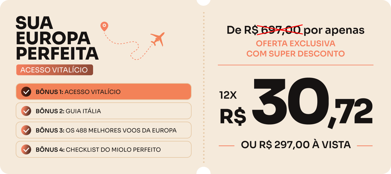 Oferta Sua Europa Perfeita no desktop